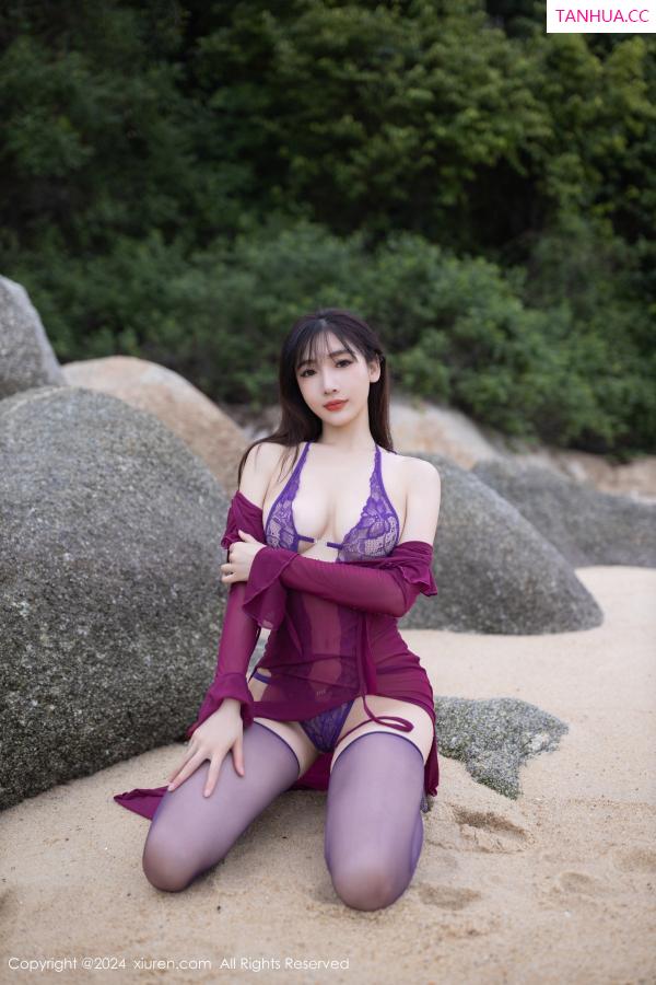 陆萱萱  [XiuRen]高清写真图 2024.08.15 No.9021 陆萱萱 丝袜美腿第16张图片
